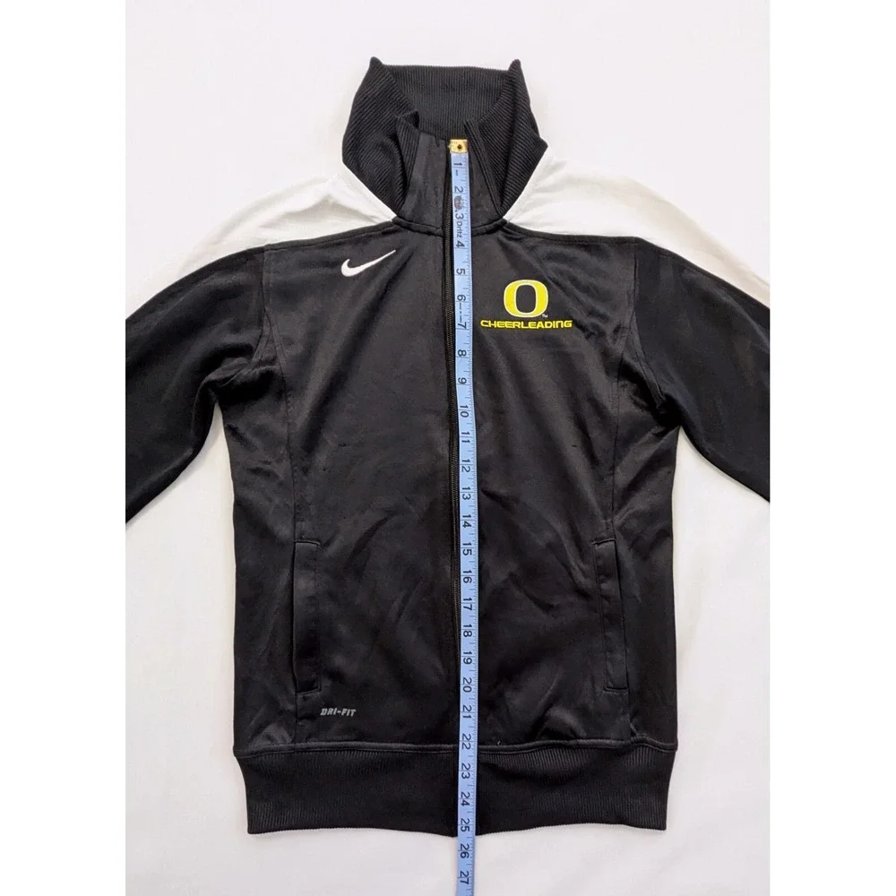 Oregon Ducks Cheerleader Nike Dri-Fit Full Zip Jacket Team Issued Womens Small